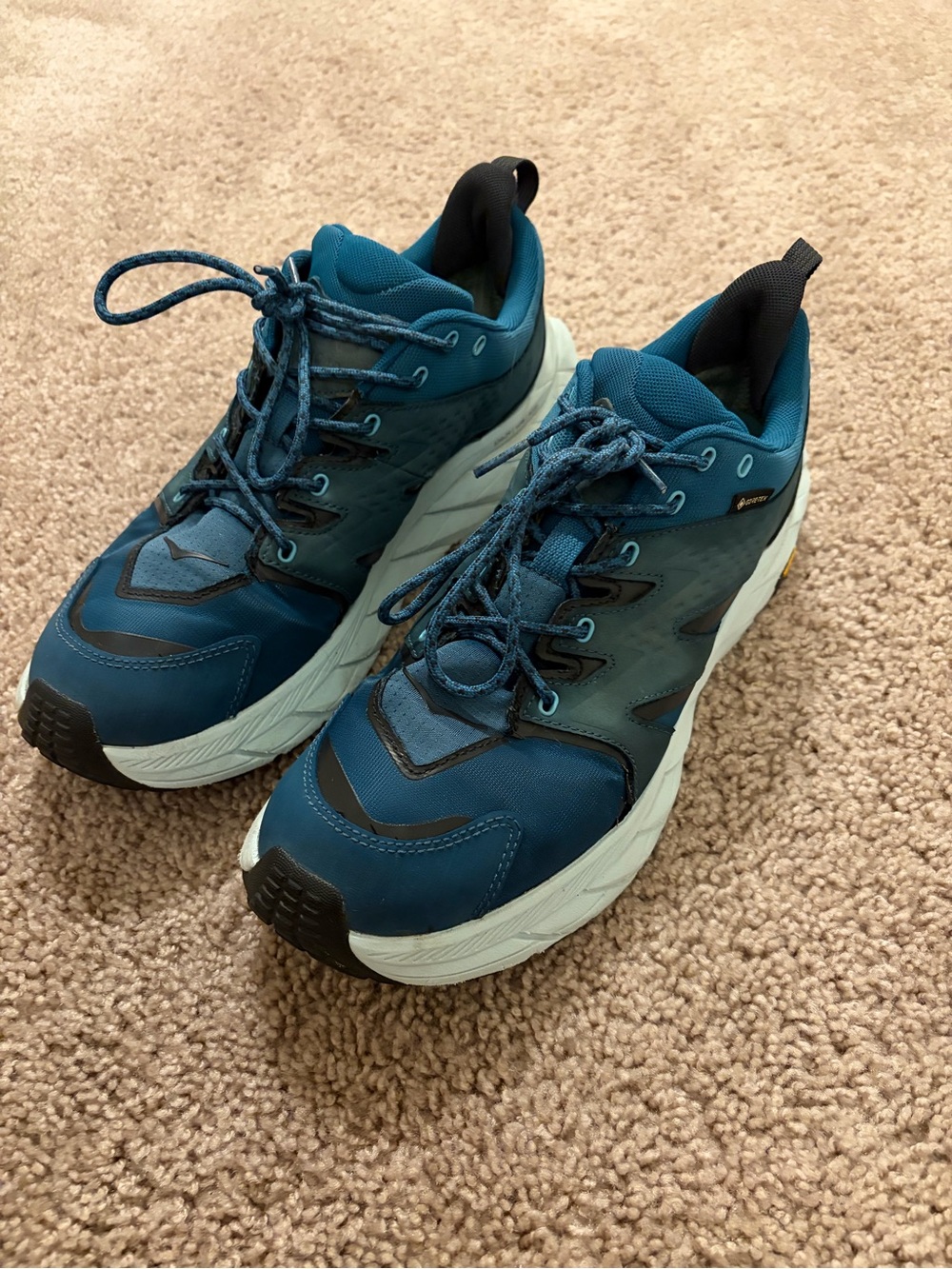 Hoka Anacapa Low GTX Hiking Shoes Women’s Size 11 Blue